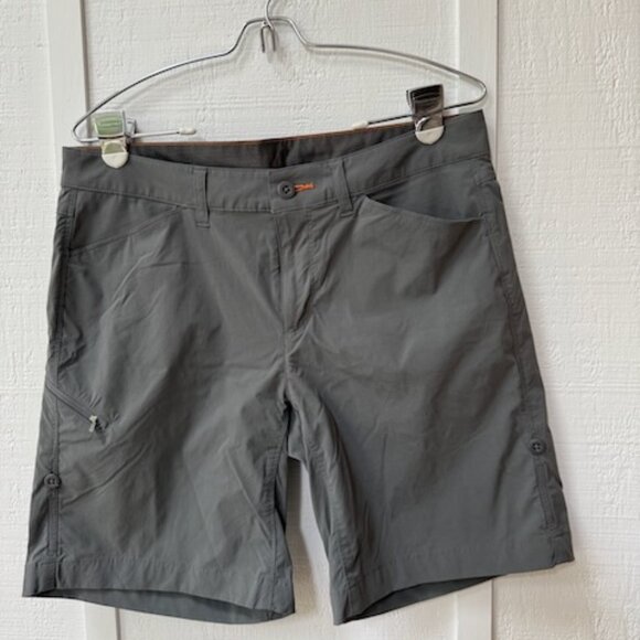 Orvis Women’s Jackson Quick-Dry Stretch Shorts, Gray, size 10 - Picture 1 of 7